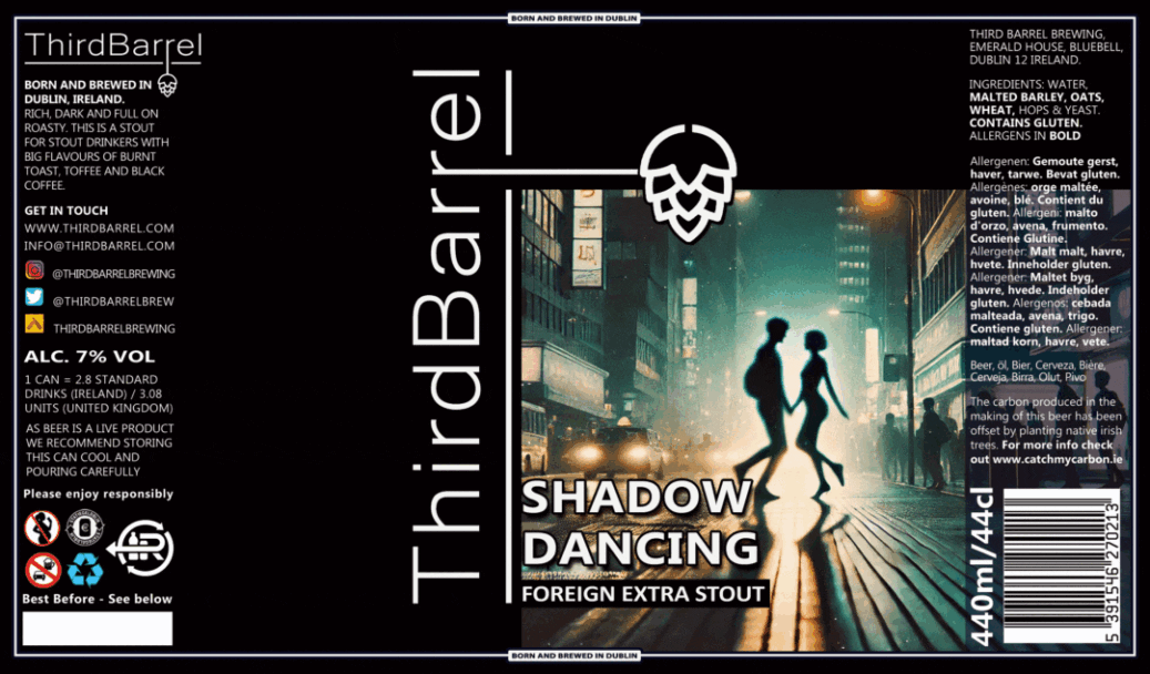 Shadow Dancing — Foreign Extra Stout